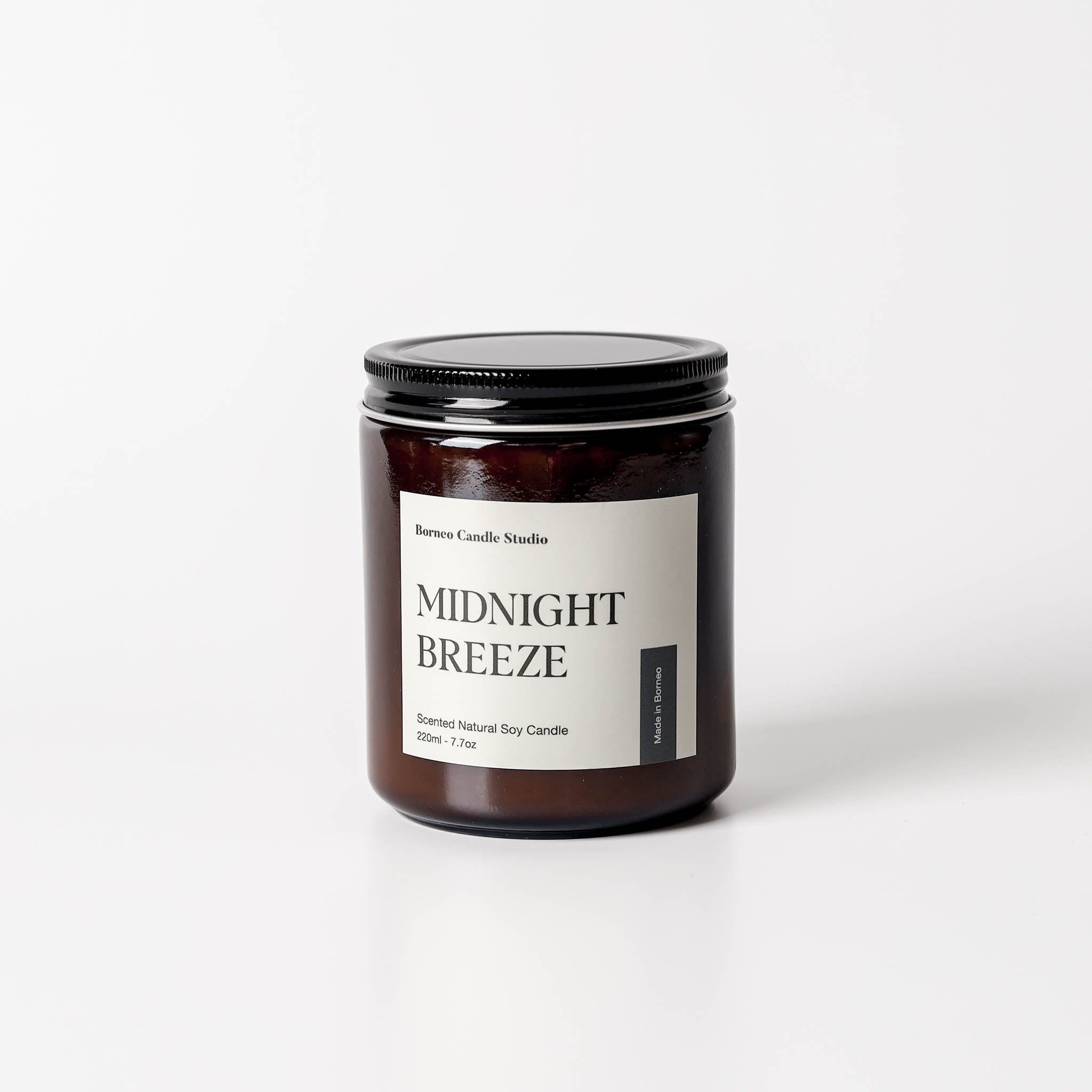 Midnight Breeze Soy Candle - Borneo Candle Studio Brunei