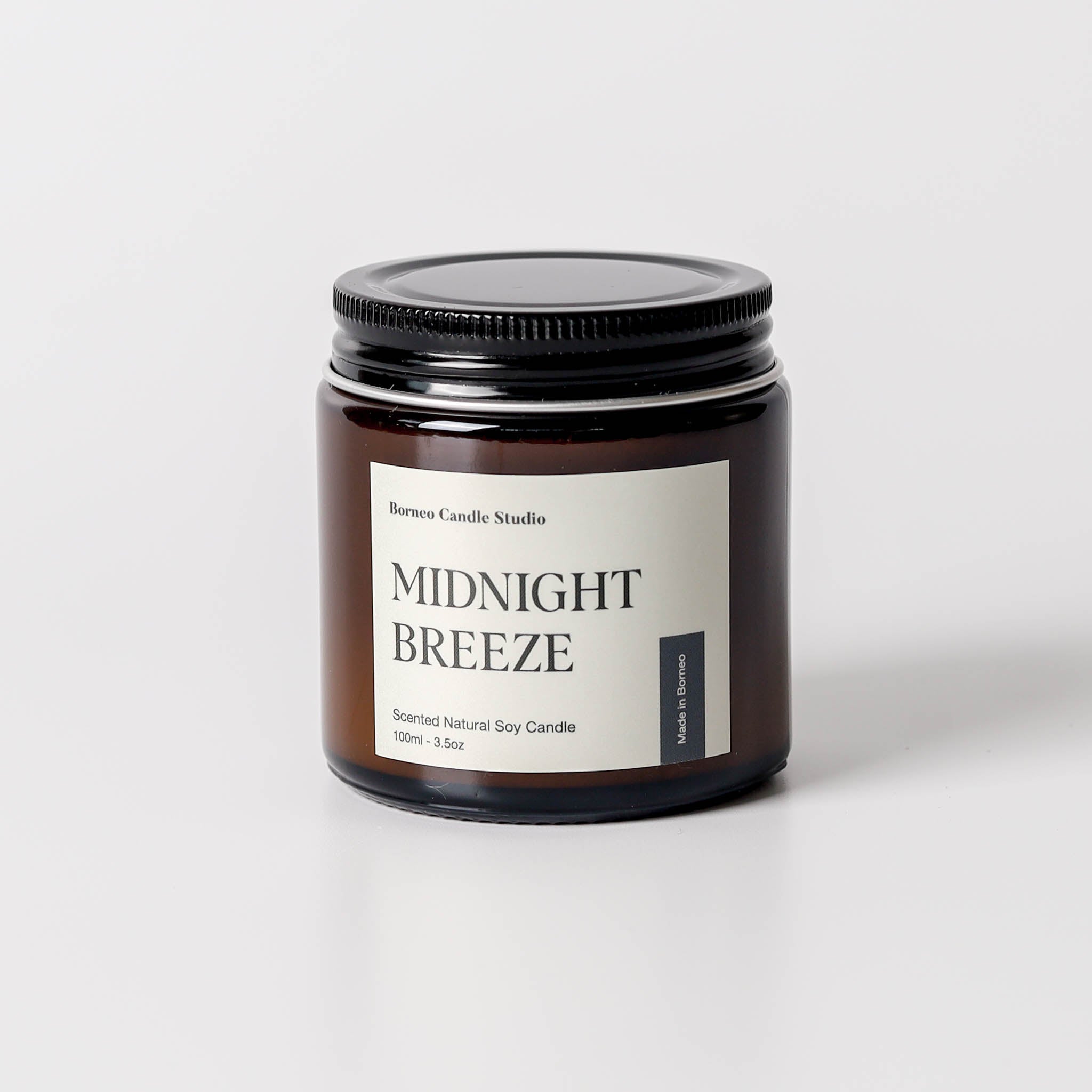 Midnight Breeze Soy Candle - Borneo Candle Studio Brunei