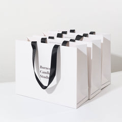 Borneo Candle Studio Gift Box Paper Bag Brunei